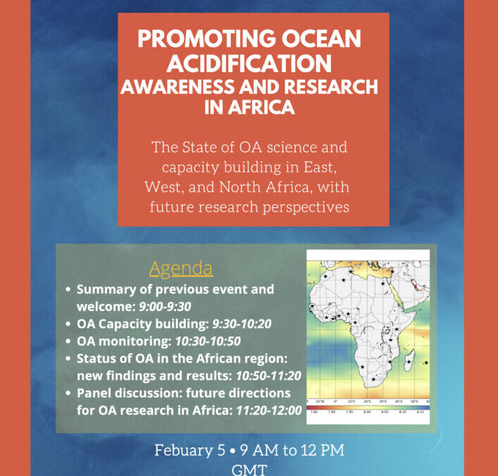 Promoting Ocean Acidification Awareness and Research in Africa: a Virtual event