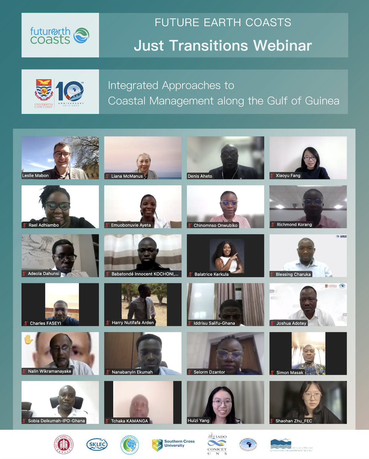 FEC Just Transitions Webinar: Integrated Approaches to Coastal Management along the Gulf of Guinea